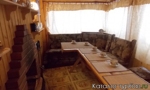 чайная комната в бане