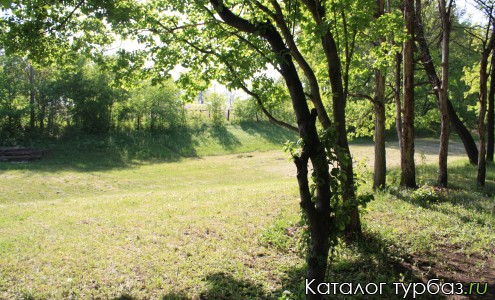 Территория турбазы