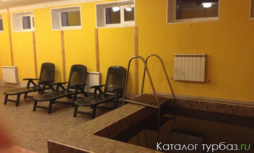 сауна с бассейном