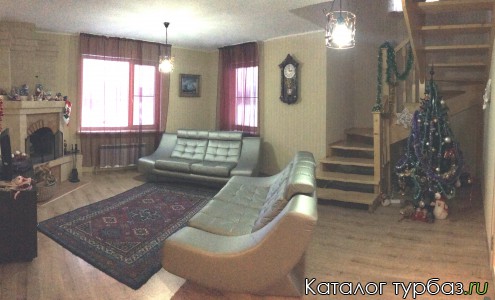 Комната с камином