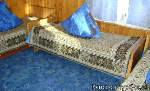 Первый этаж домиков с номерами 3, 4 и 5