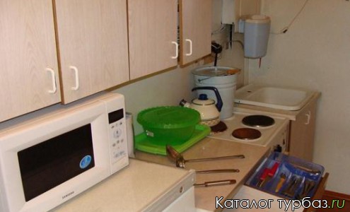 Оборудованная кухня коттеджей