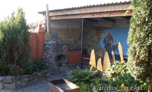 площадка для барбекю