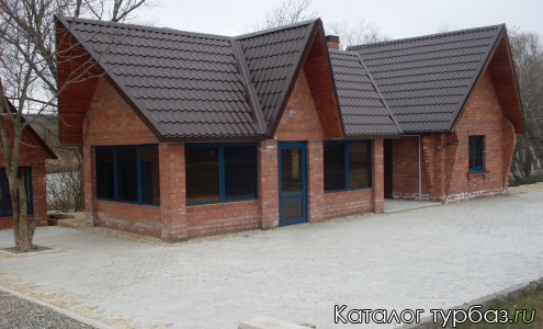 Домик с камином