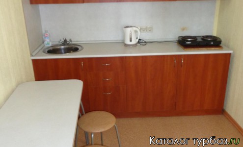 Коттедж №1 кухня