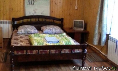 домик Двухкомнатный, с дровяной печкой на 6 человек