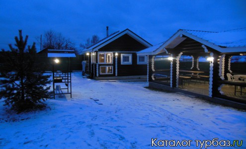 Беседка с мангальницей и баня