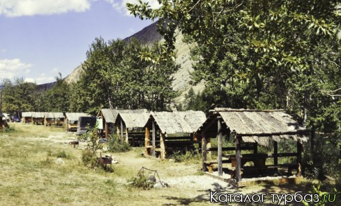 костровища на берегу реки