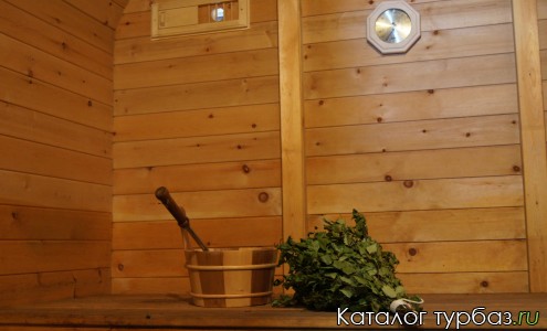 Парилка в бане-бочке