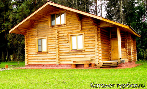 Красный кедровый дом