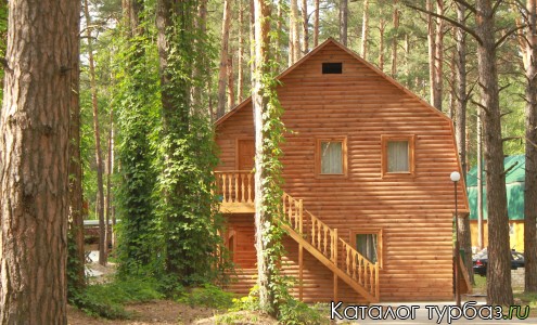 котедж с номерами на двоих