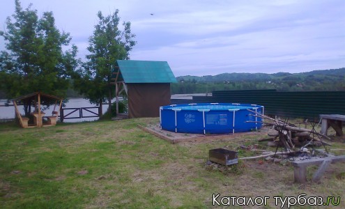 бассейн напротив бани