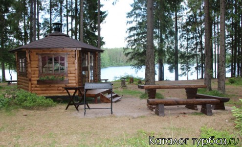 Гриль-беседка на Базе Солнечный берег