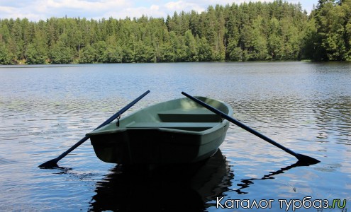 Прокат лодок на базе отдыха Солнечный берег
