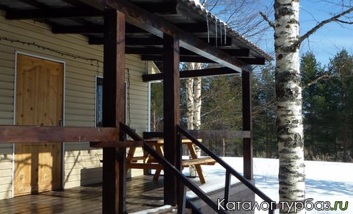 Уютные домики на 8 человек