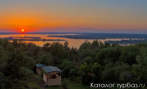 Вид с открытой веранды